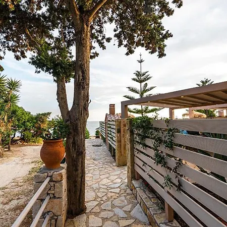 Beachfront Andriana With Mini Pool And